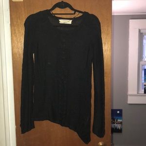 Zara knit black sweater